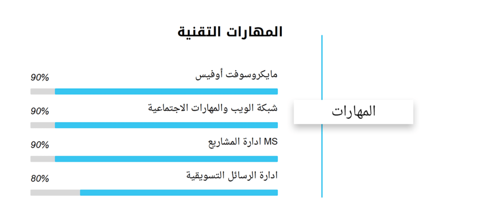 كيفية كتابة المهارات في السيرة الذاتية
