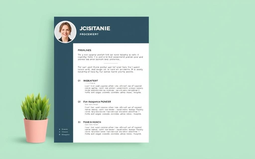 صورة لقالب سيرة ذاتية ATS للمبتدئين