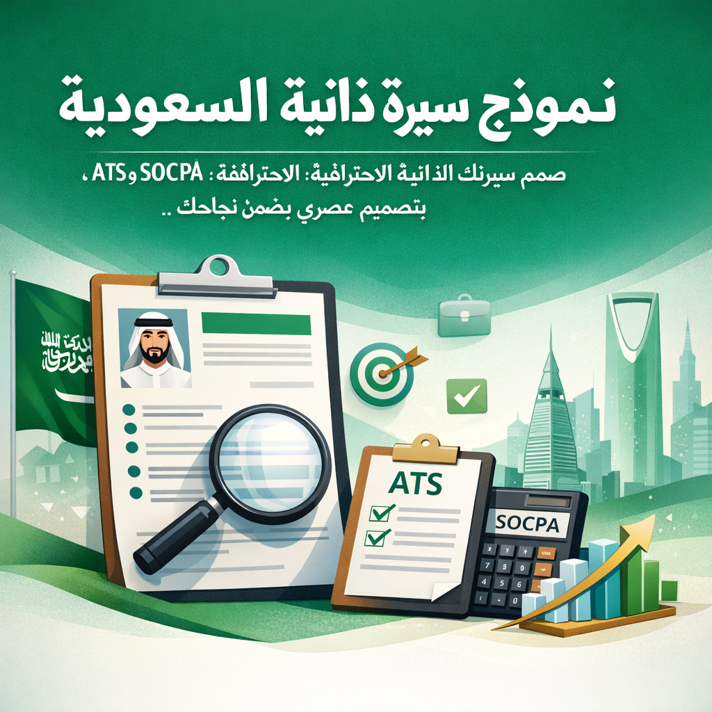 نماذج سيرة ذاتية مجانية متوافقة مع ATS | دليل 2026