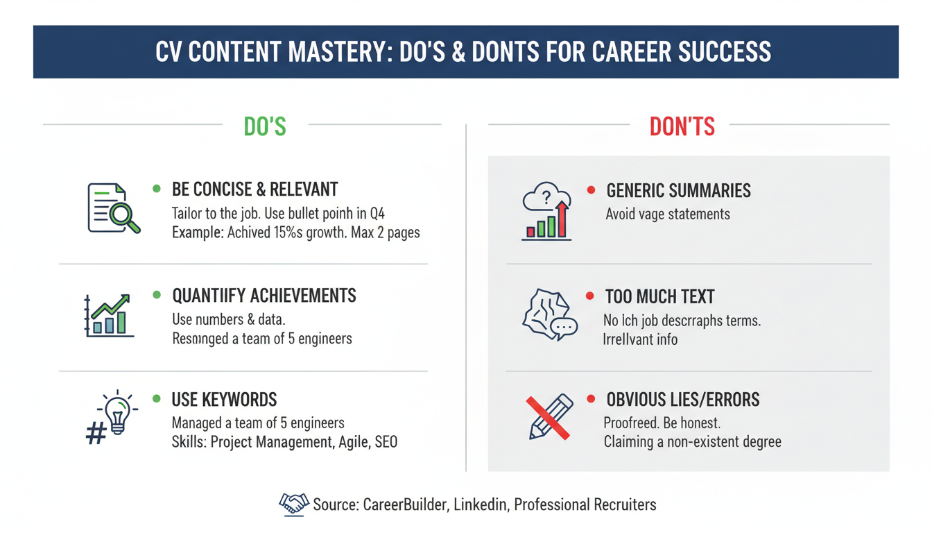 نصائح احترافية لكتابة سيرة ذاتية قوية