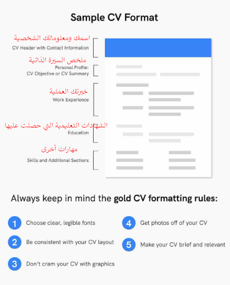 سيرة ذاتية بالانكليزي