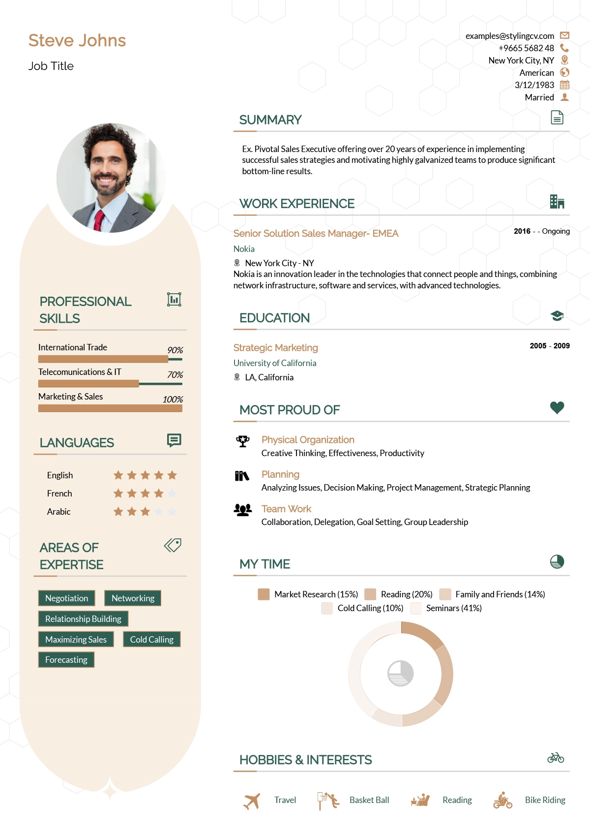 Andero Resume Template