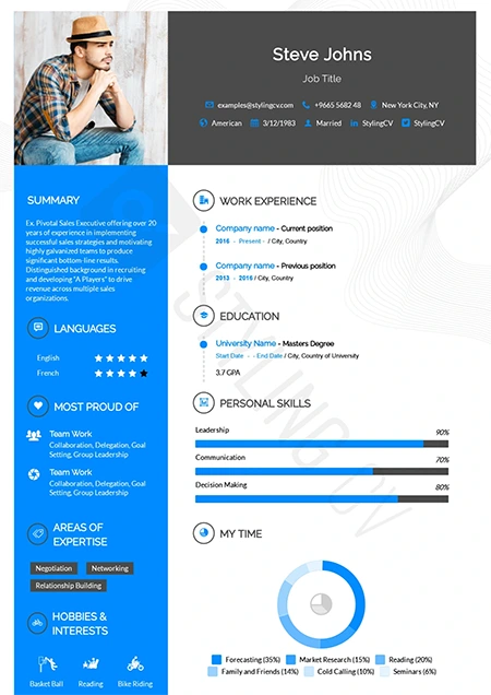 Catics Resume Template