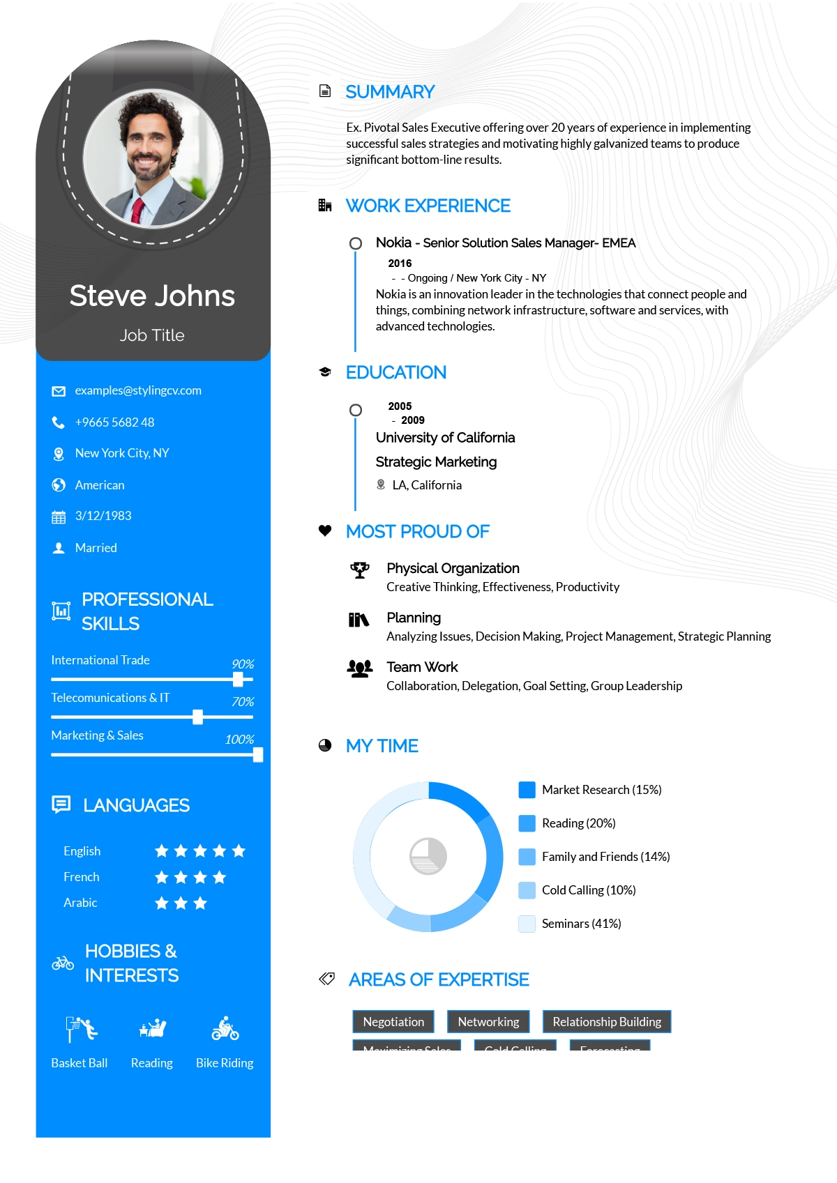 Noon Resume Template
